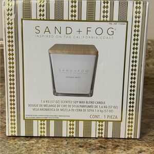 Sand + Fog 57oz Ocean Mist Scented Soy Wax Blend Candle